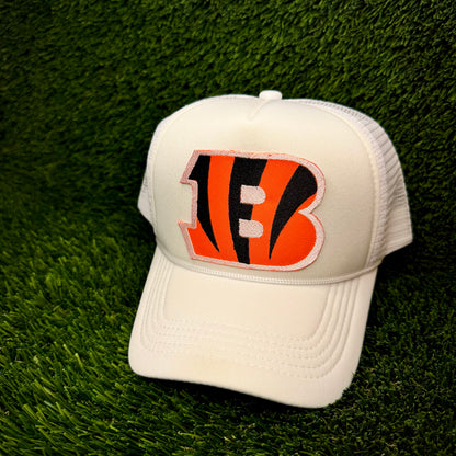Cincinnati Bengals “B” Trucker Hat