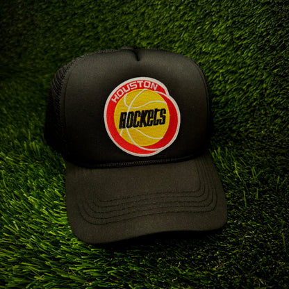 Houston Rockets Throwback Trucker Hat