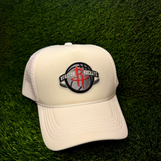 Houston Rockets Throwback Trucker Hat