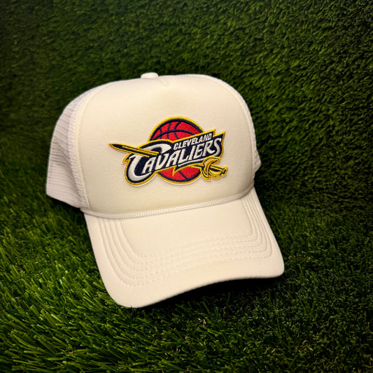 Cleveland Cavaliers Throwback Trucker Hat