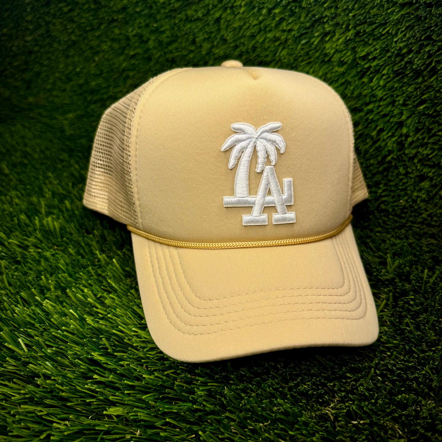 Los Angeles Dodgers LA Palm Tree Trucker Hat
