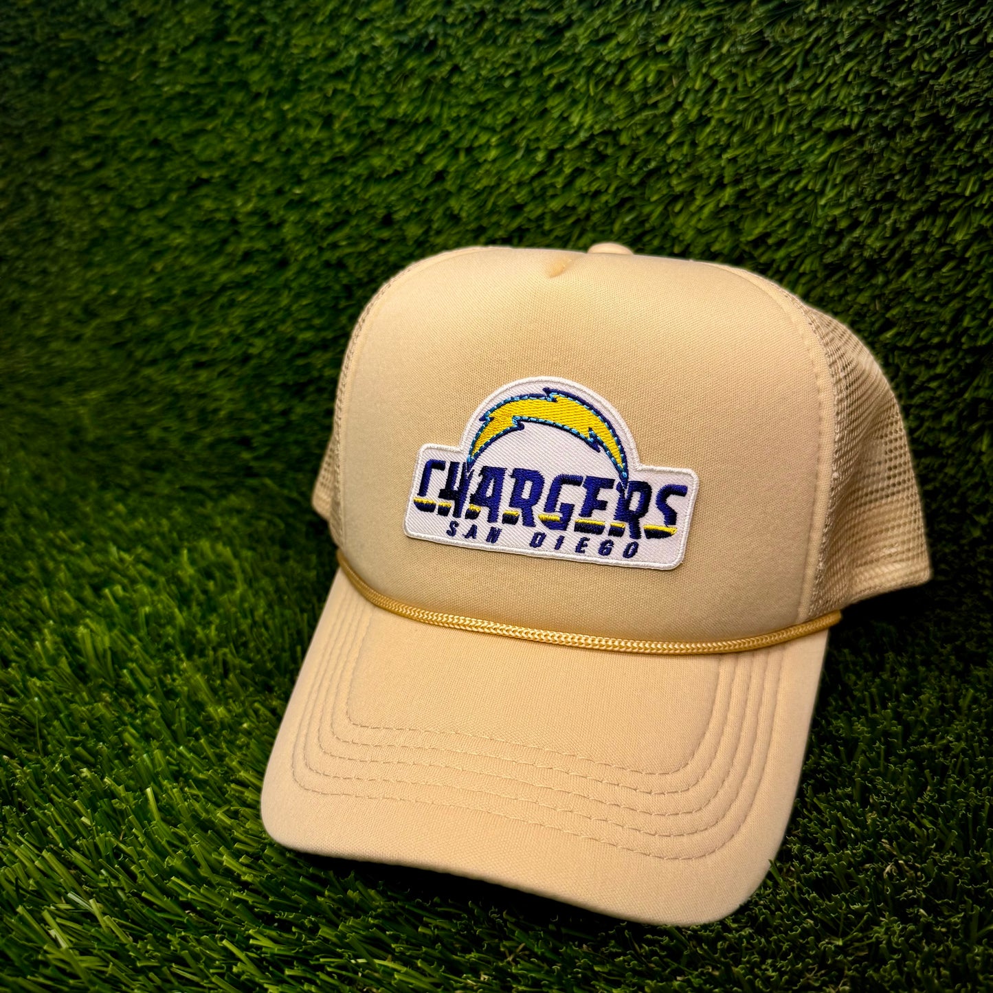 San Diego Chargers Throwback Trucker Hat