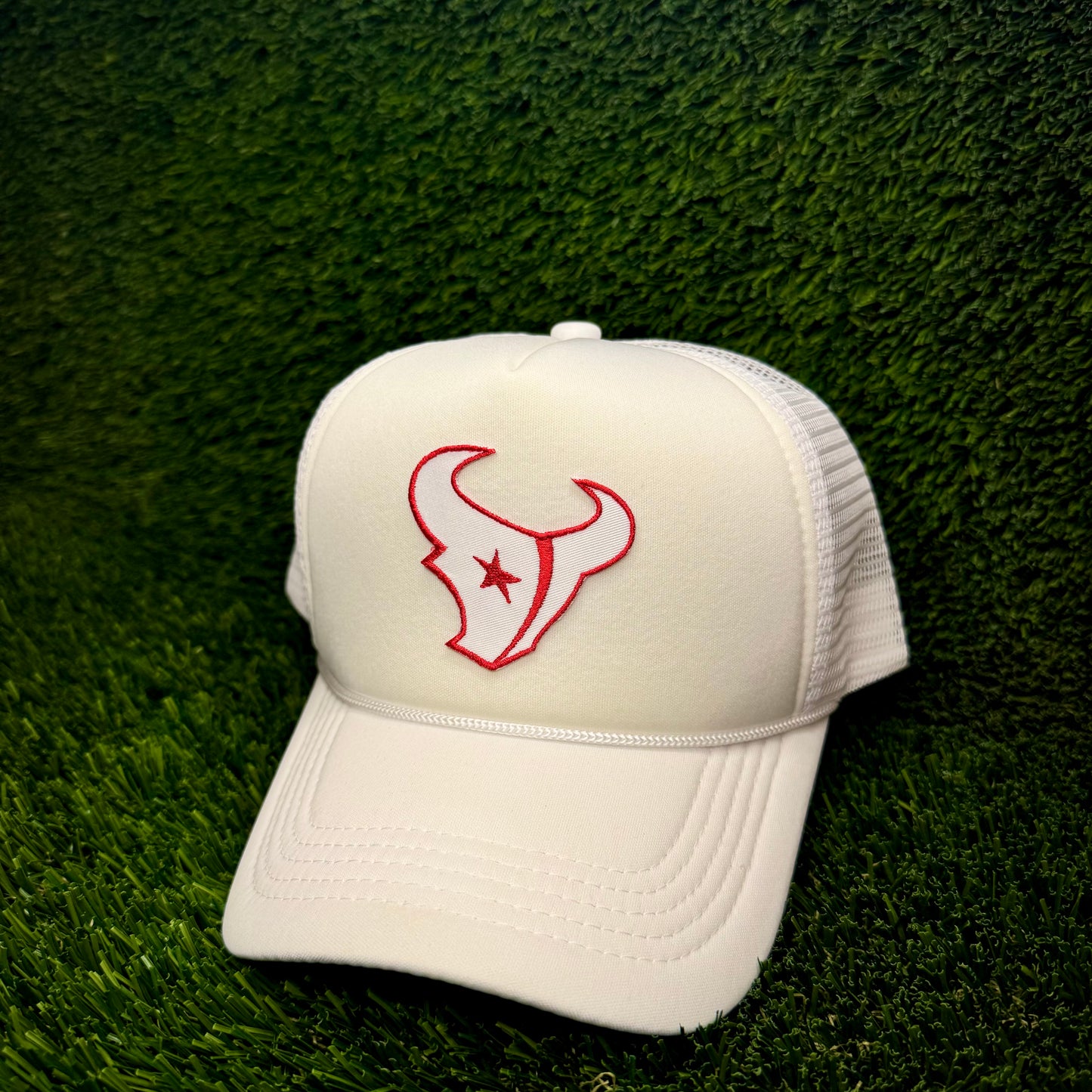 Houston Texans Blue Logo Trucker Hat