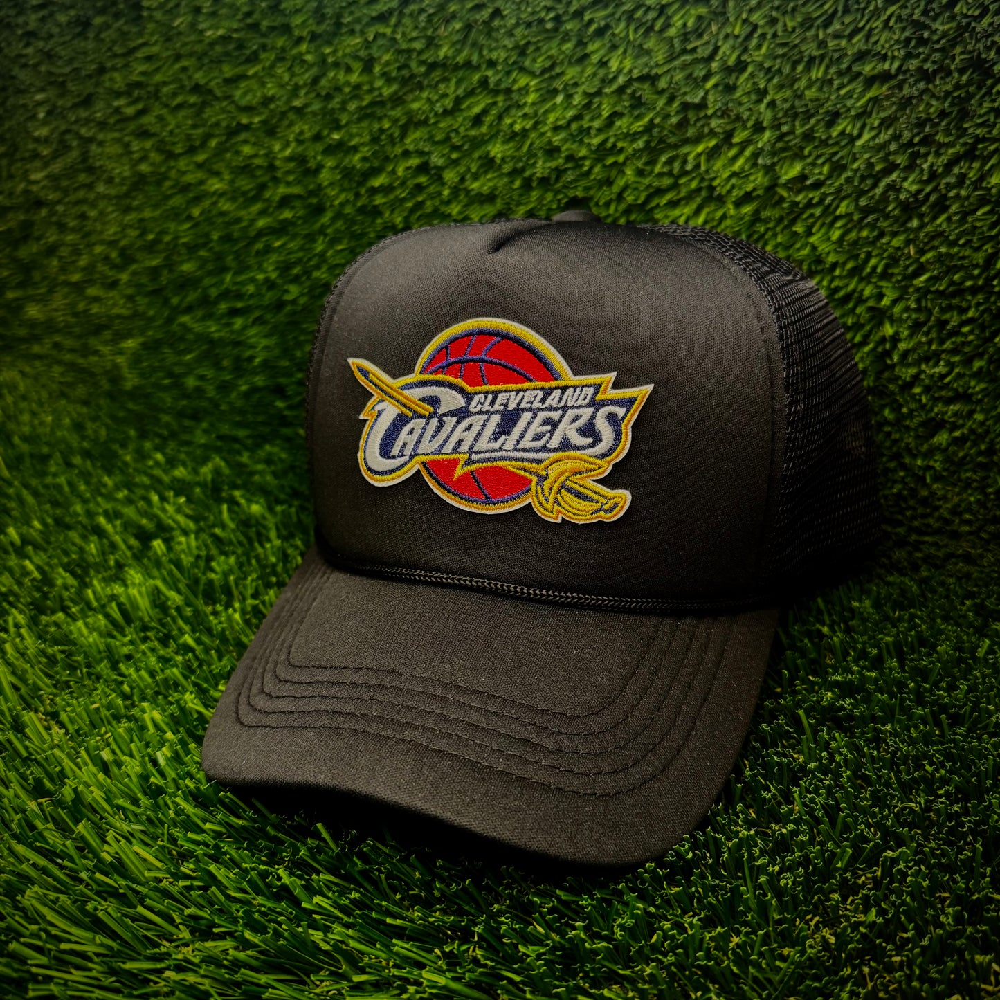 Cleveland Cavaliers Throwback Trucker Hat