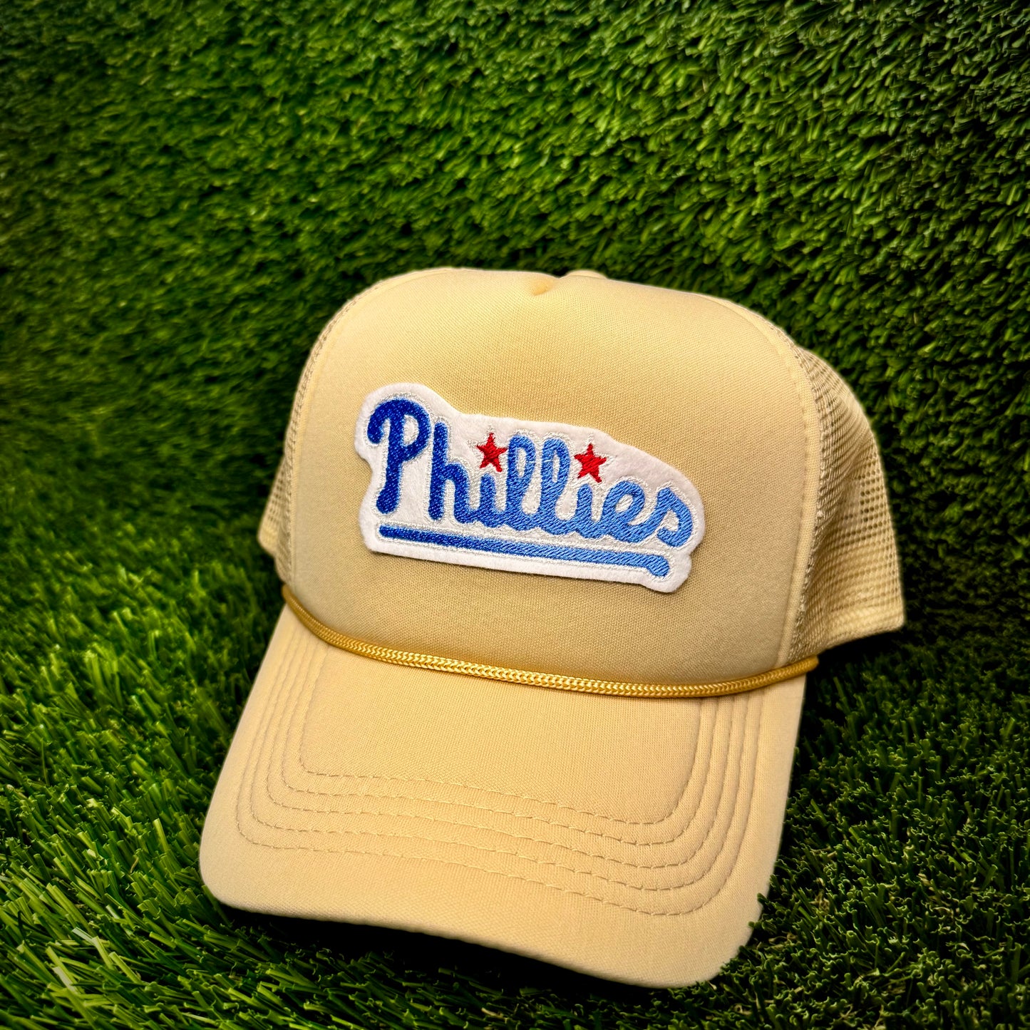 Philadelphia Phillies Blue “Phillies” Trucker Hat