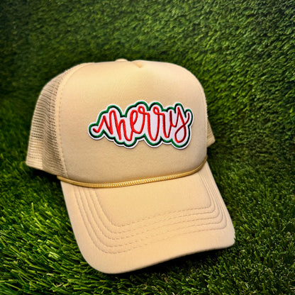 “Merry” Christmas Trucker Hat