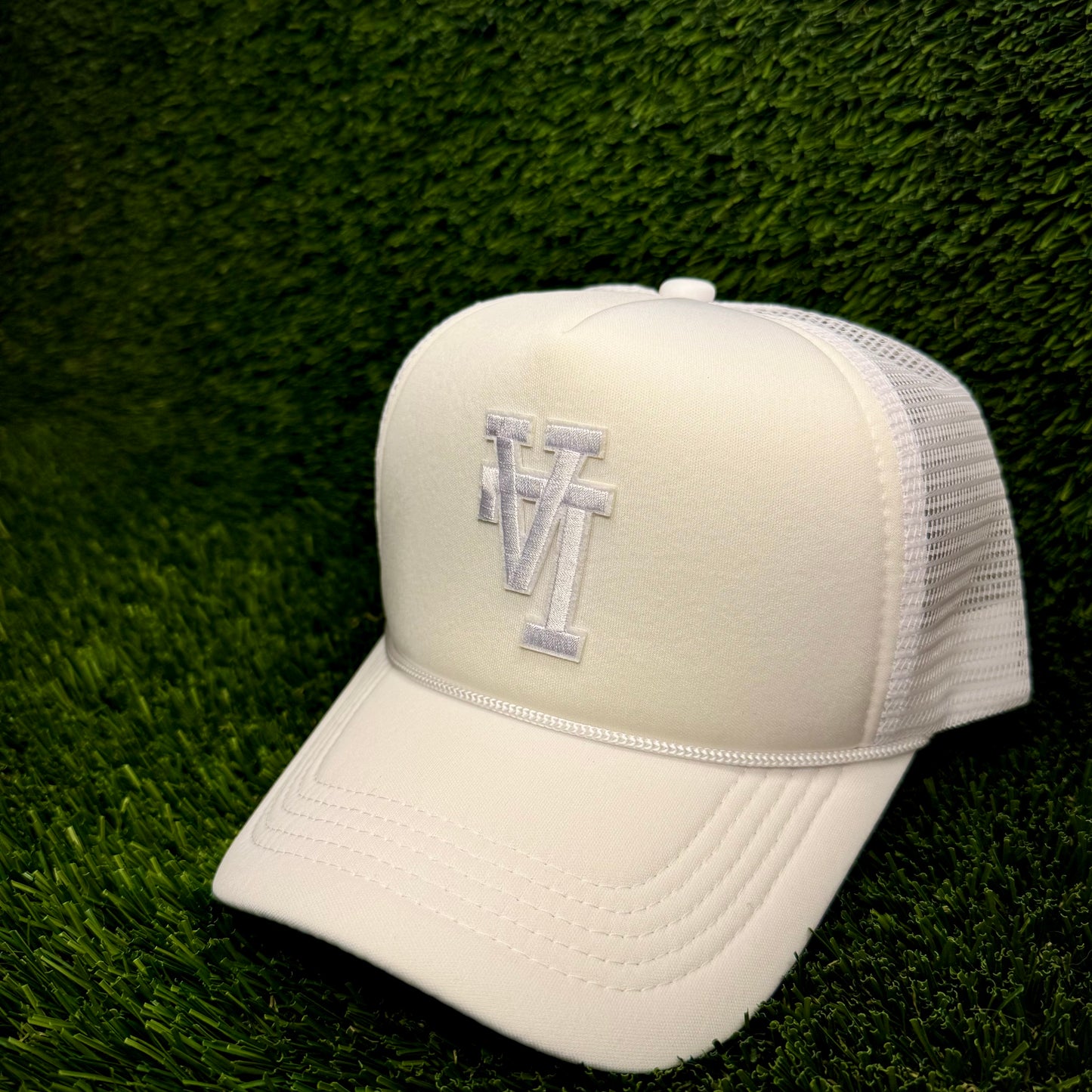 Los Angeles Dodgers Upside Down LA Trucker Hat