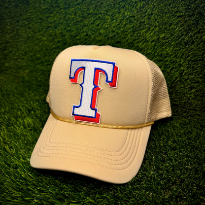 Texas Rangers “T” Trucker Hat