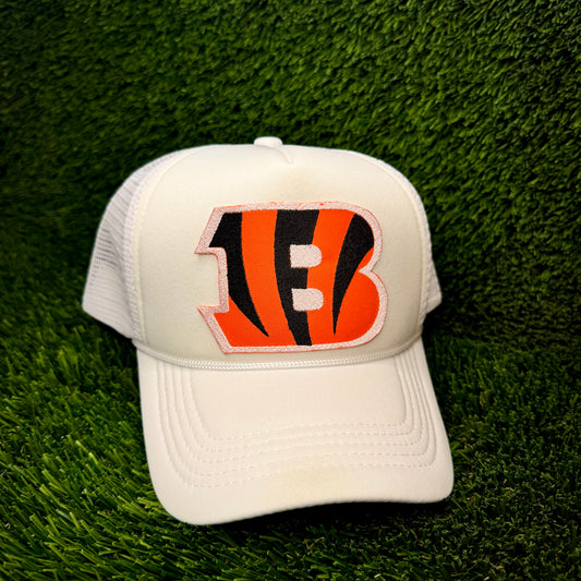 Cincinnati Bengals “B” Trucker Hat