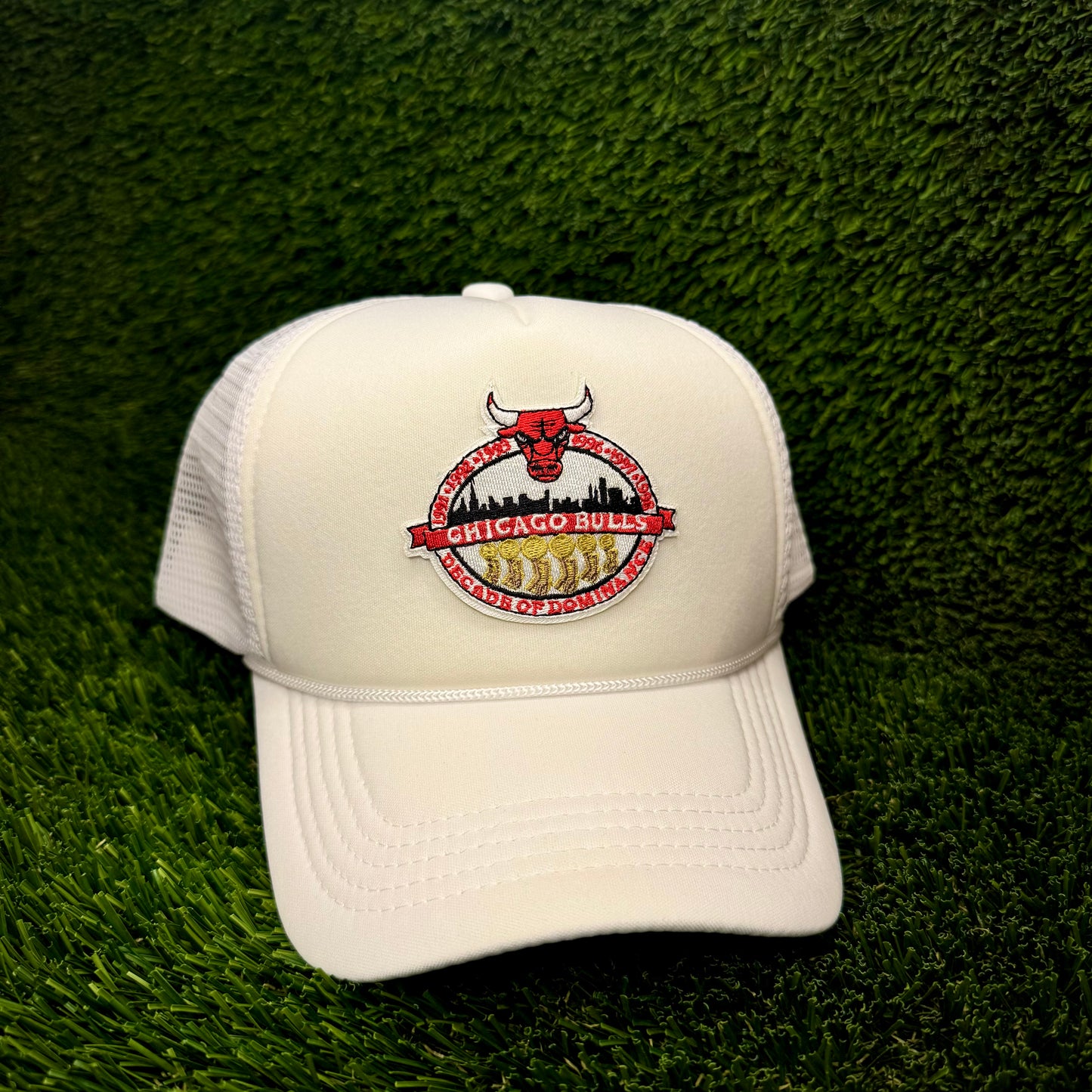 Chicago Bulls 1998 “Decade Of Domination” Trucker Hat