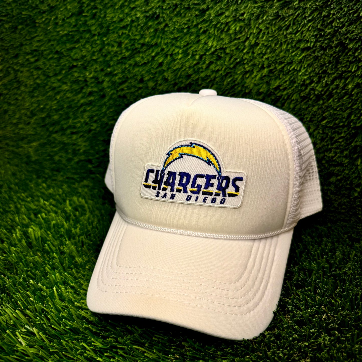 San Diego Chargers Throwback Trucker Hat