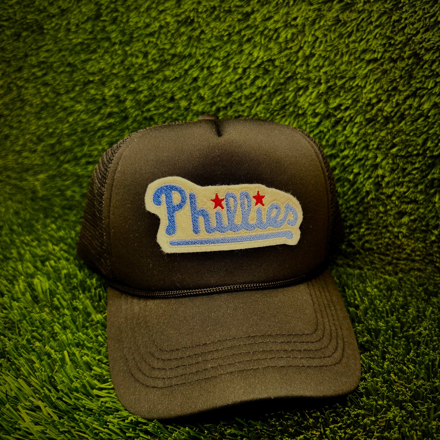 Philadelphia Phillies Blue “Phillies” Trucker Hat