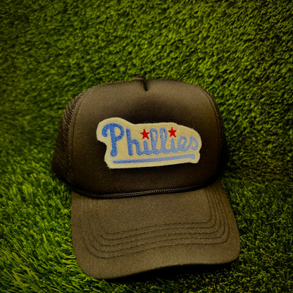 Philadelphia Phillies Blue “Phillies” Trucker Hat