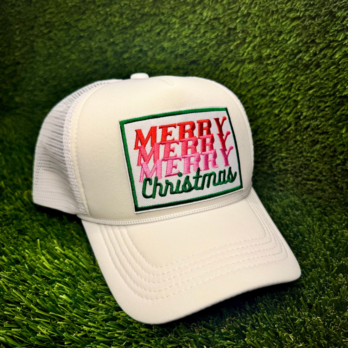 “Merry Christmas” Trucker Hat