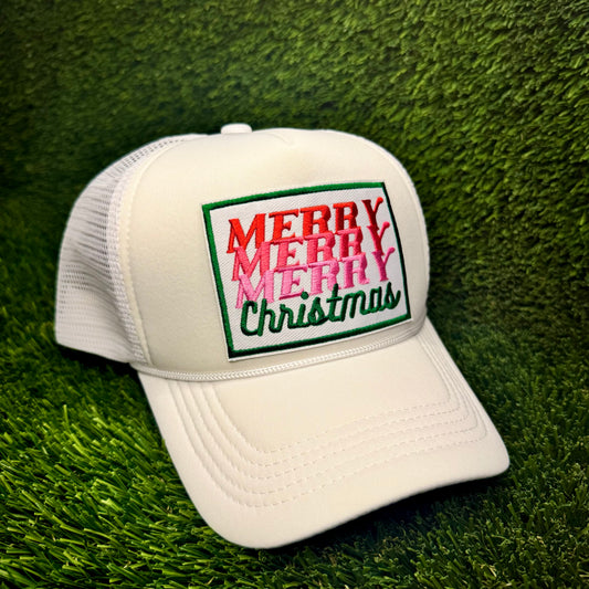 “Merry Christmas” Trucker Hat