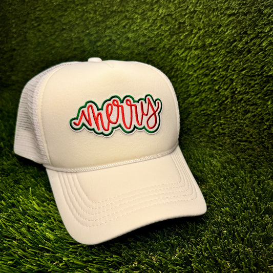 “Merry” Christmas Trucker Hat
