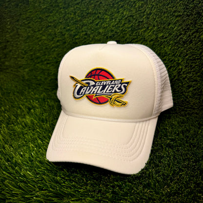 Cleveland Cavaliers Throwback Trucker Hat