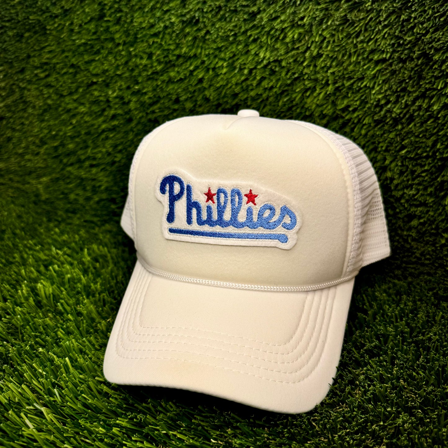 Philadelphia Phillies Blue “Phillies” Trucker Hat